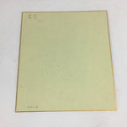 Japanese Art Board Vtg Shikishi Paper Hand Drawn Picture Bird Bamboo A360