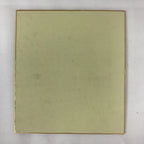 Japanese Art Board Vtg Shikishi Paper Hand Drawn Picture Castle A449