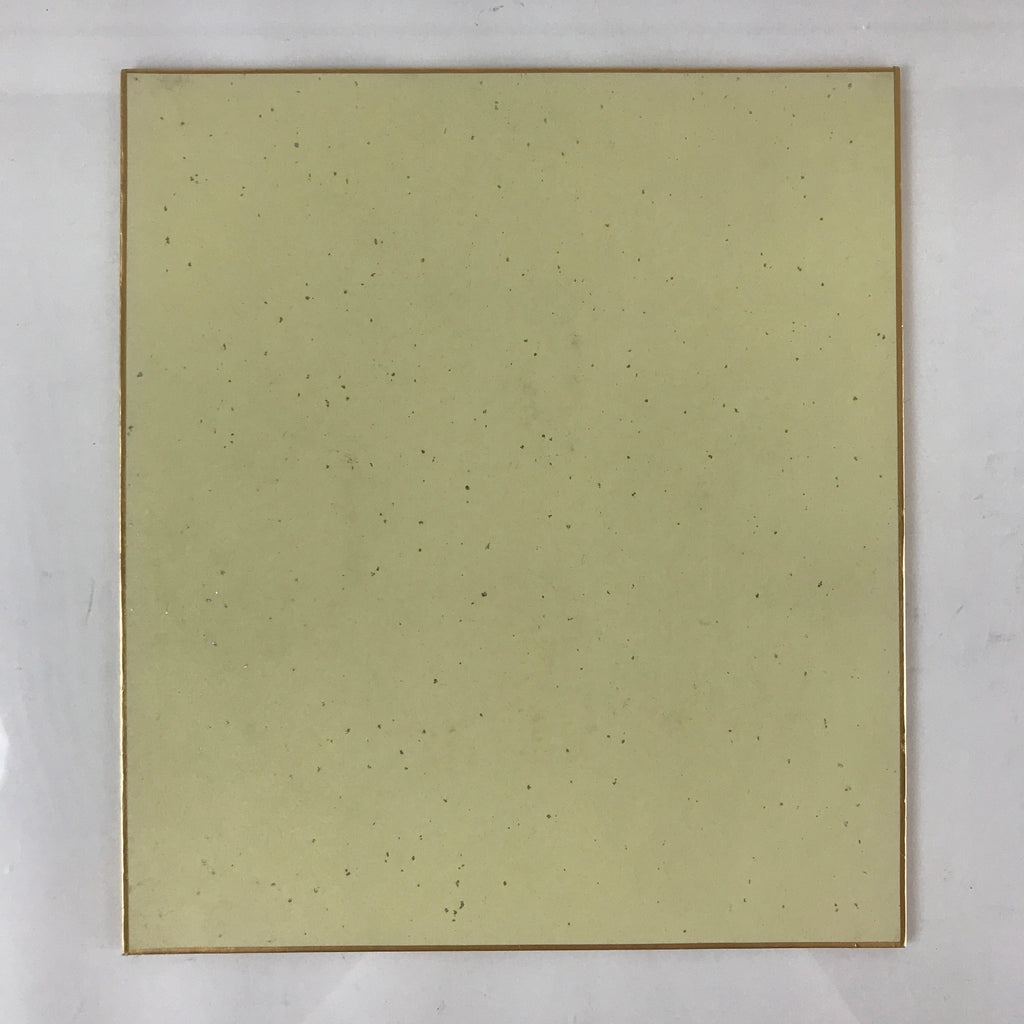 Japanese Art Board Vtg Shikishi Paper Hand Drawn Picture Daikokuten A443