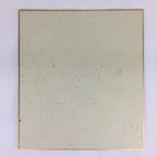 Japanese Art Board Vtg Shikishi Paper Hand Drawn Picture Morning Glory A403