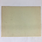 Japanese Art Board Vtg Shikishi Paper Hand Drawn Picture Mountain Black ink A421