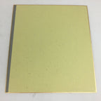 Japanese Art Board Vtg Shikishi Paper Hand Drawn Picture Pampas grass A398