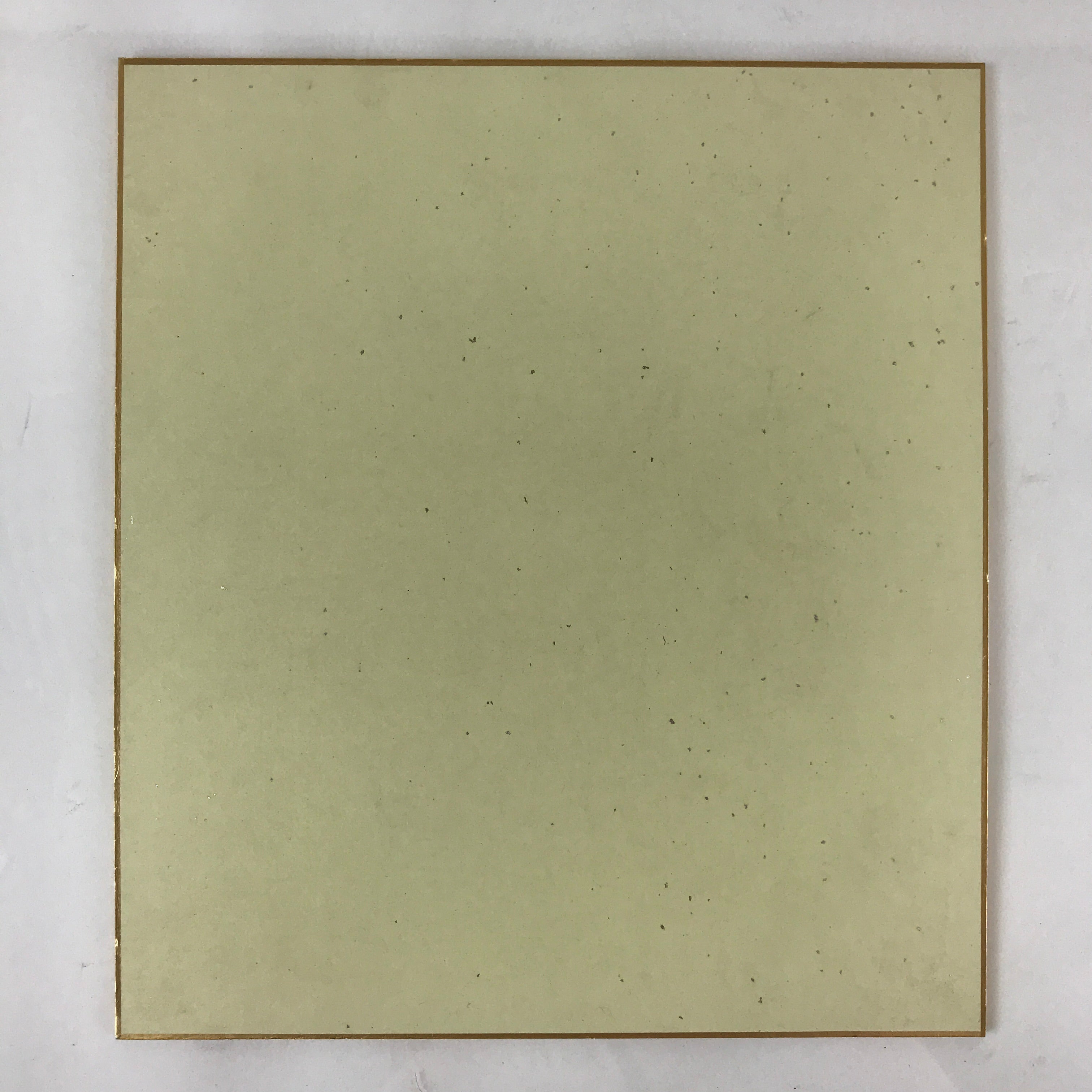 Japanese Art Board Vtg Shikishi Paper Hand Drawn Picture Peony Flower A455