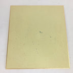 Japanese Art Board Vtg Shikishi Paper Hand Drawn Picture Persimmon Sparrow A350