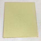 Japanese Art Board Vtg Shikishi Paper Hand Drawn Picture Purple Iris Ayame A344