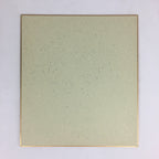 Japanese Art Board Vtg Shikishi Paper Hand Drawn Picture Rooster Bell A430