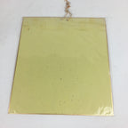 Japanese Art Board Vtg Shikishi Paper Hand Drawn Picture Sparrow Bamboo A397
