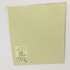 Japanese Art Board Vtg Shikishi Paper Hand Drawn Picture Thistle Flower Azami A3