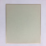 Japanese Art Board Vtg Shikishi Paper Hand Drawn Picture Tiger A425