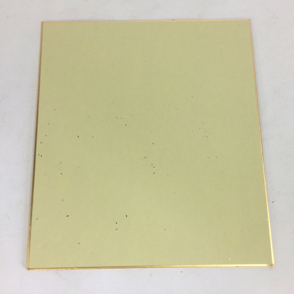 Japanese Art Board Vtg Shikishi Paper Hand Drawn Picture White Hydrangea A347