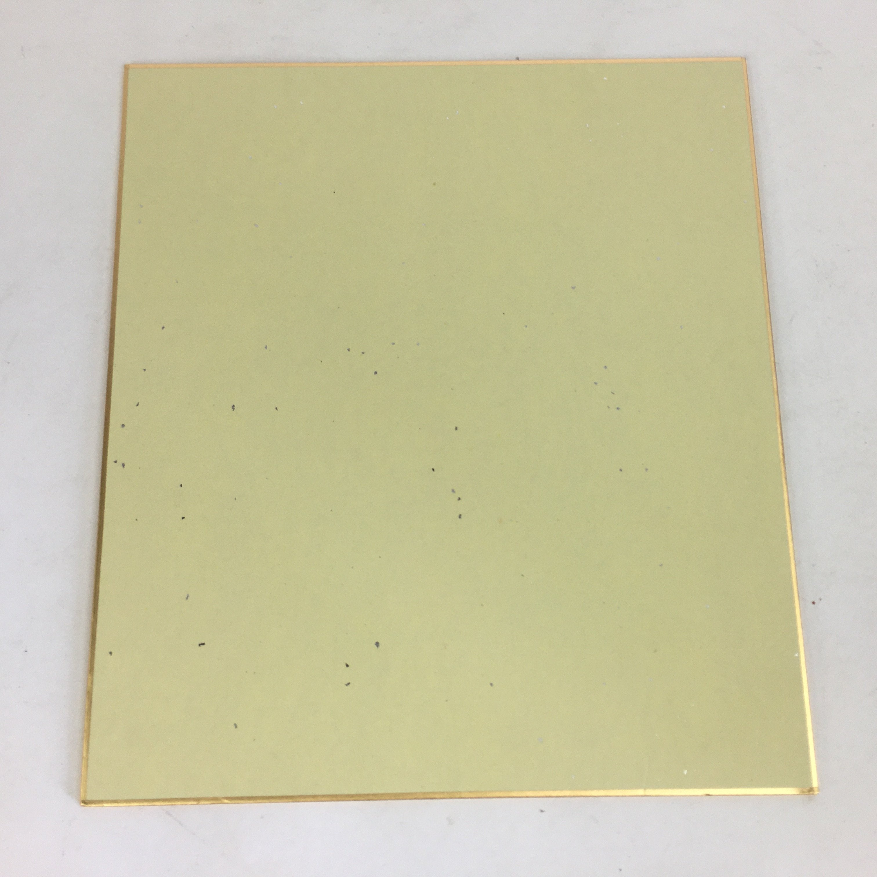 Japanese Art Board Vtg Shikishi Paper Hand Drawn Picture White Hydrangea A347
