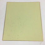 Japanese Art Board Vtg Shikishi Paper Hand Drawn Picture Zodiac Rooster A384