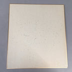 Japanese Art Board Vtg Shikishi Paper Hand-painted Calligraphy Kanji A298