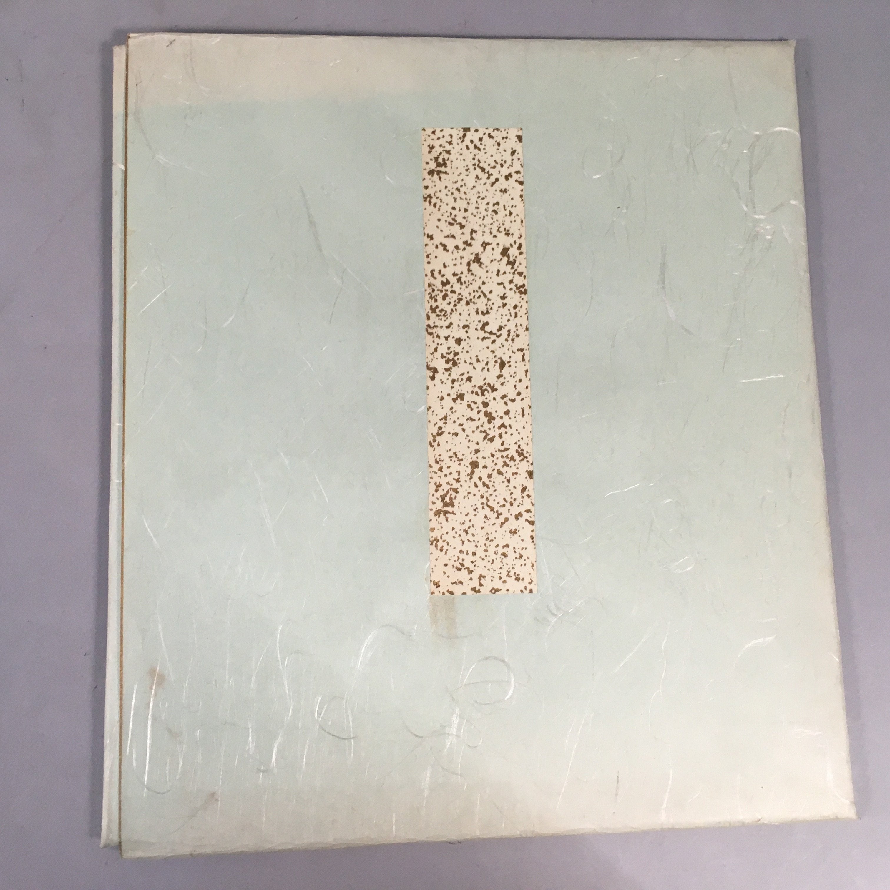 Japanese Art Board Vtg Shikishi Paper Hand-painted Calligraphy Kanji A298