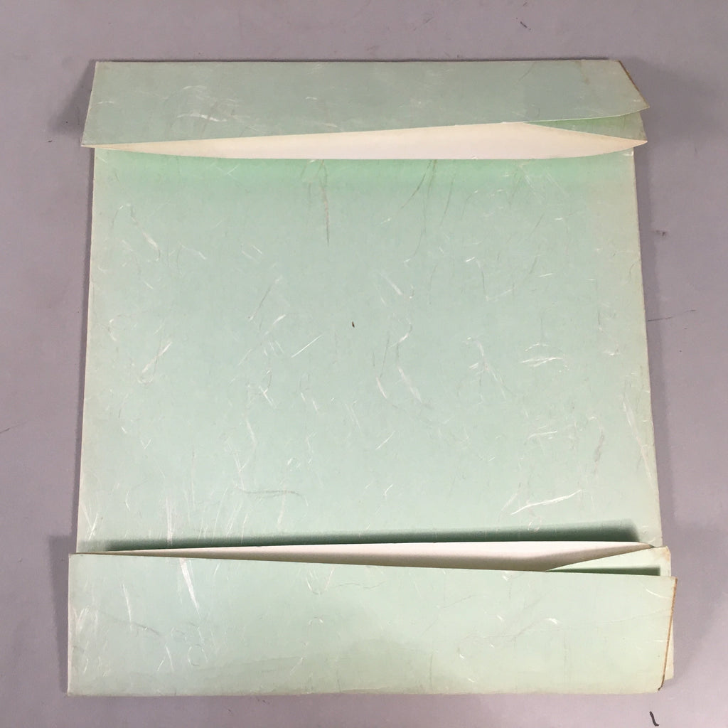 Japanese Art Board Vtg Shikishi Paper Hand-painted Calligraphy Kanji A298
