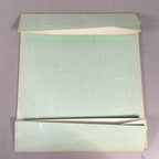 Japanese Art Board Vtg Shikishi Paper Hand-painted Calligraphy Kanji A298