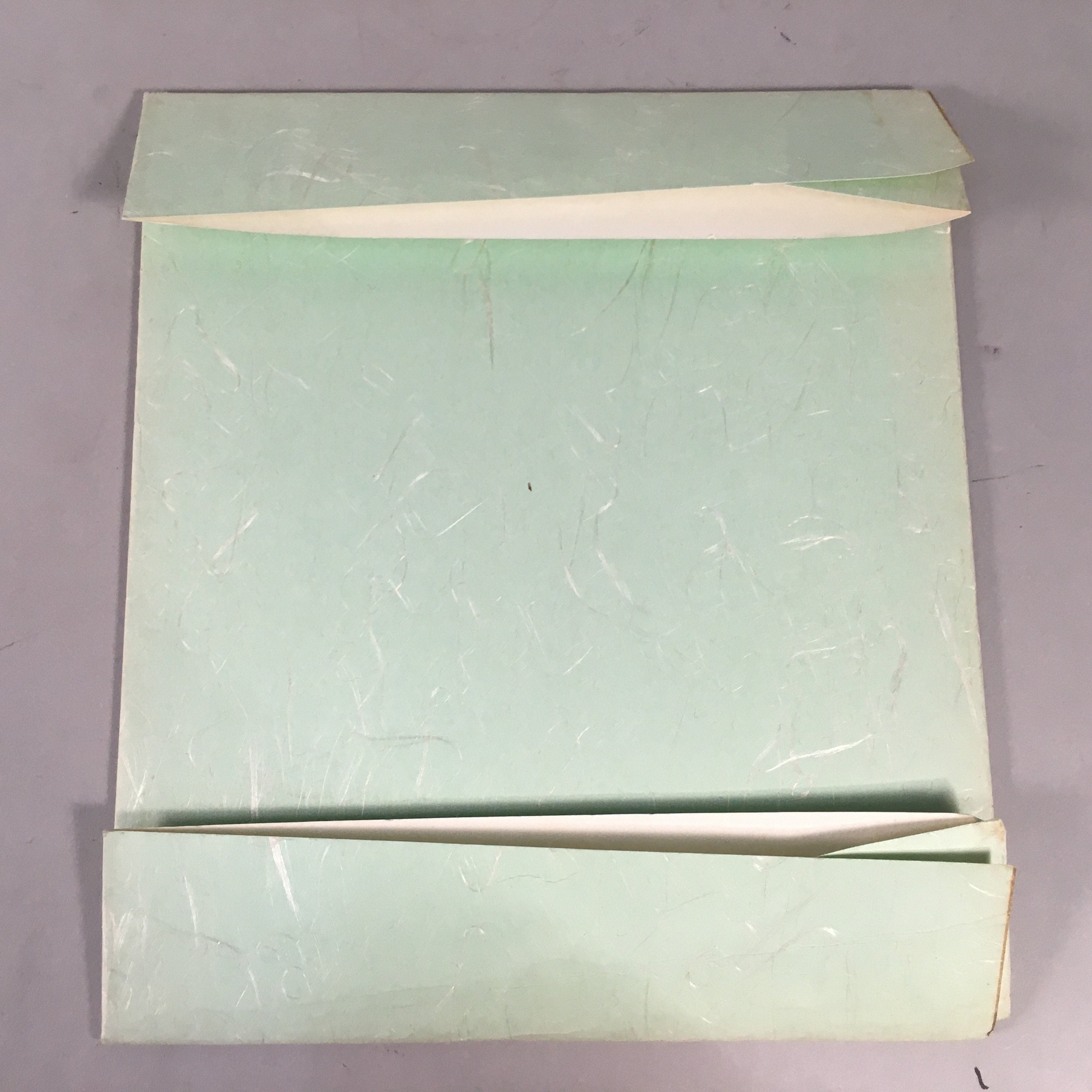 Japanese Art Board Vtg Shikishi Paper Hand-painted Calligraphy Kanji A298