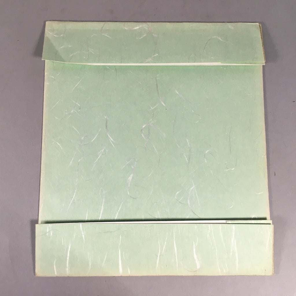 Japanese Art Board Vtg Shikishi Paper Hand-painted Calligraphy Kanji A300
