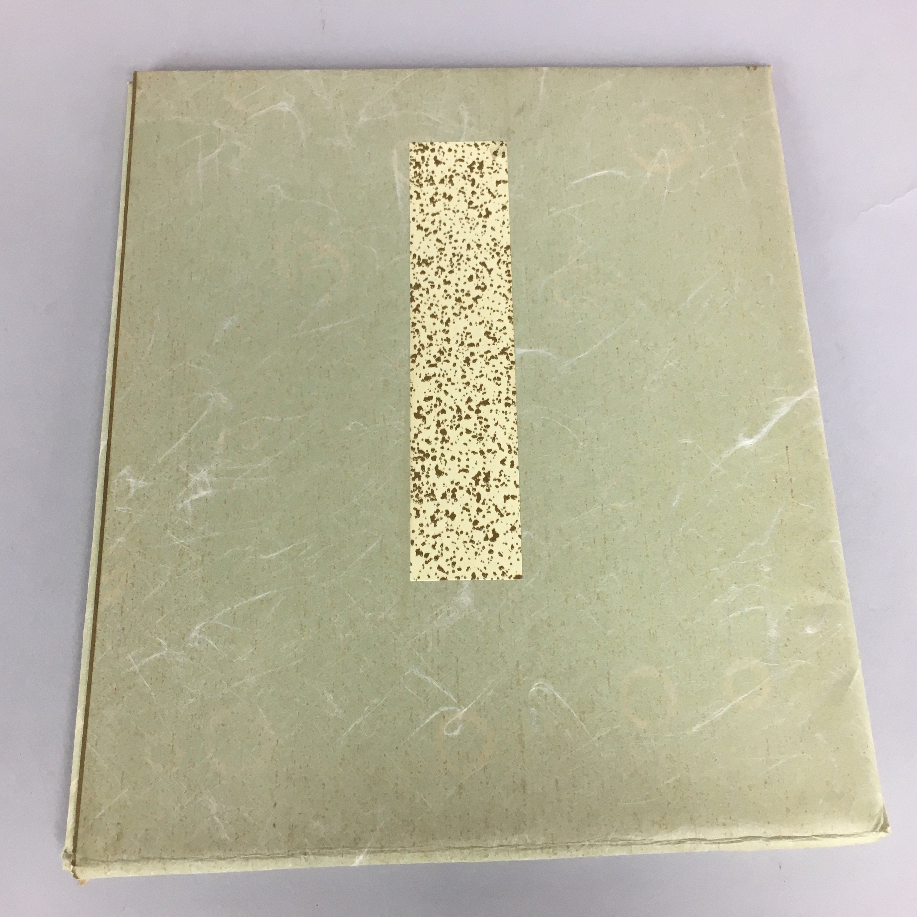 Japanese Art Board Vtg Shikishi Paper Hand-painted Calligraphy Kanji A319