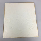 Japanese Art Board Vtg Shikishi Paper Hand-painted Calligraphy Lady Nude A316