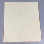 Japanese Art Board Vtg Shikishi Paper Hand-painted Kanji Calligraphy Handprint A