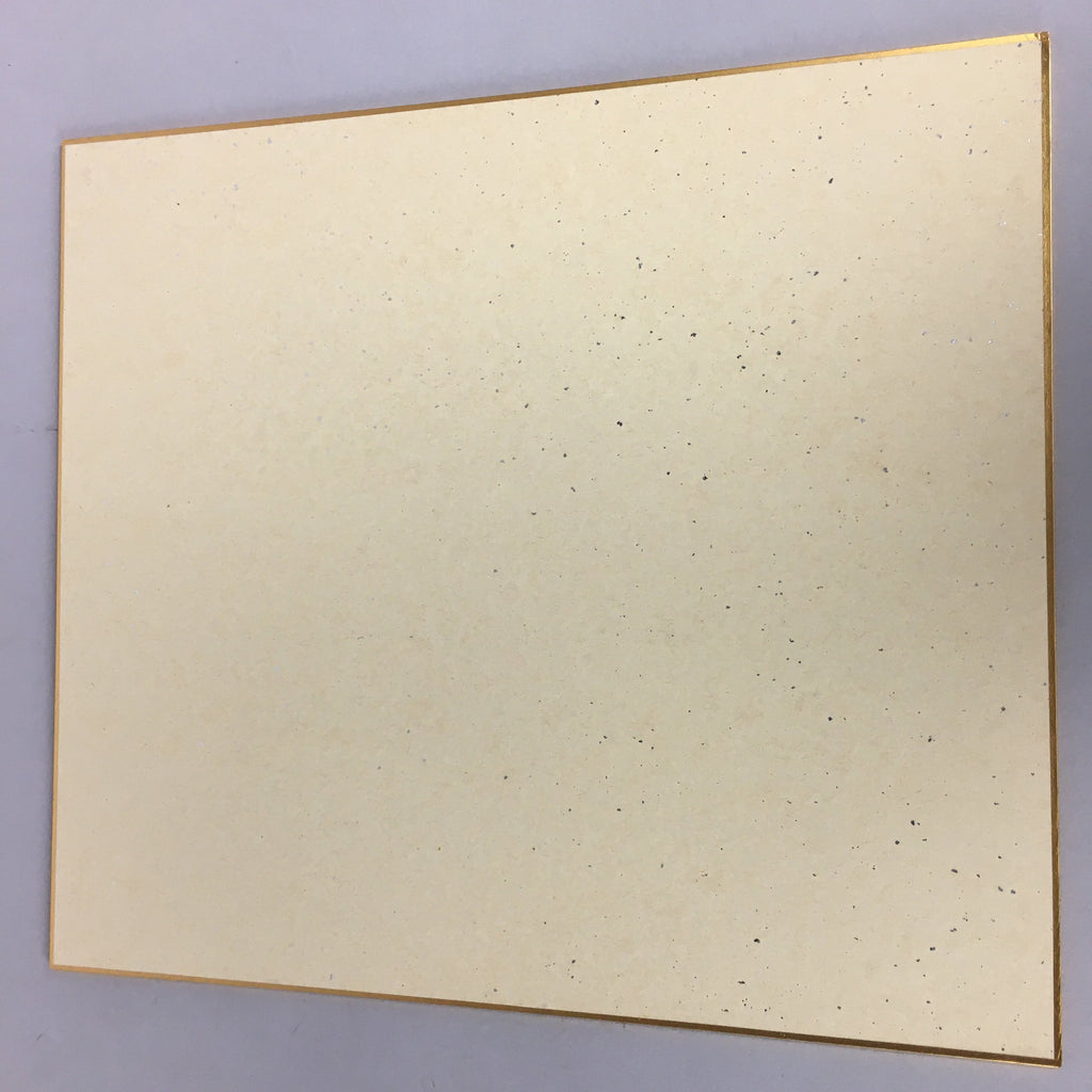 Japanese Art Board Vtg Shikishi Paper Handmade Miyabiryu Oshie A320