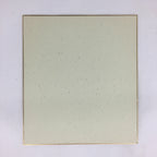 Japanese Art Board Vtg Shikishi Paper Printed Picture Black Buddha A419