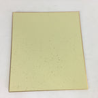 Japanese Art Board Vtg Shikishi Paper Printed Picture Chicken Couple Words A335