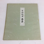 Japanese Art Board Vtg Shikishi Paper Printed Picture Chinese Bird Whistle A402