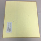 Japanese Art Board Vtg Shikishi Paper Printed Picture River Autumn Scenery A318