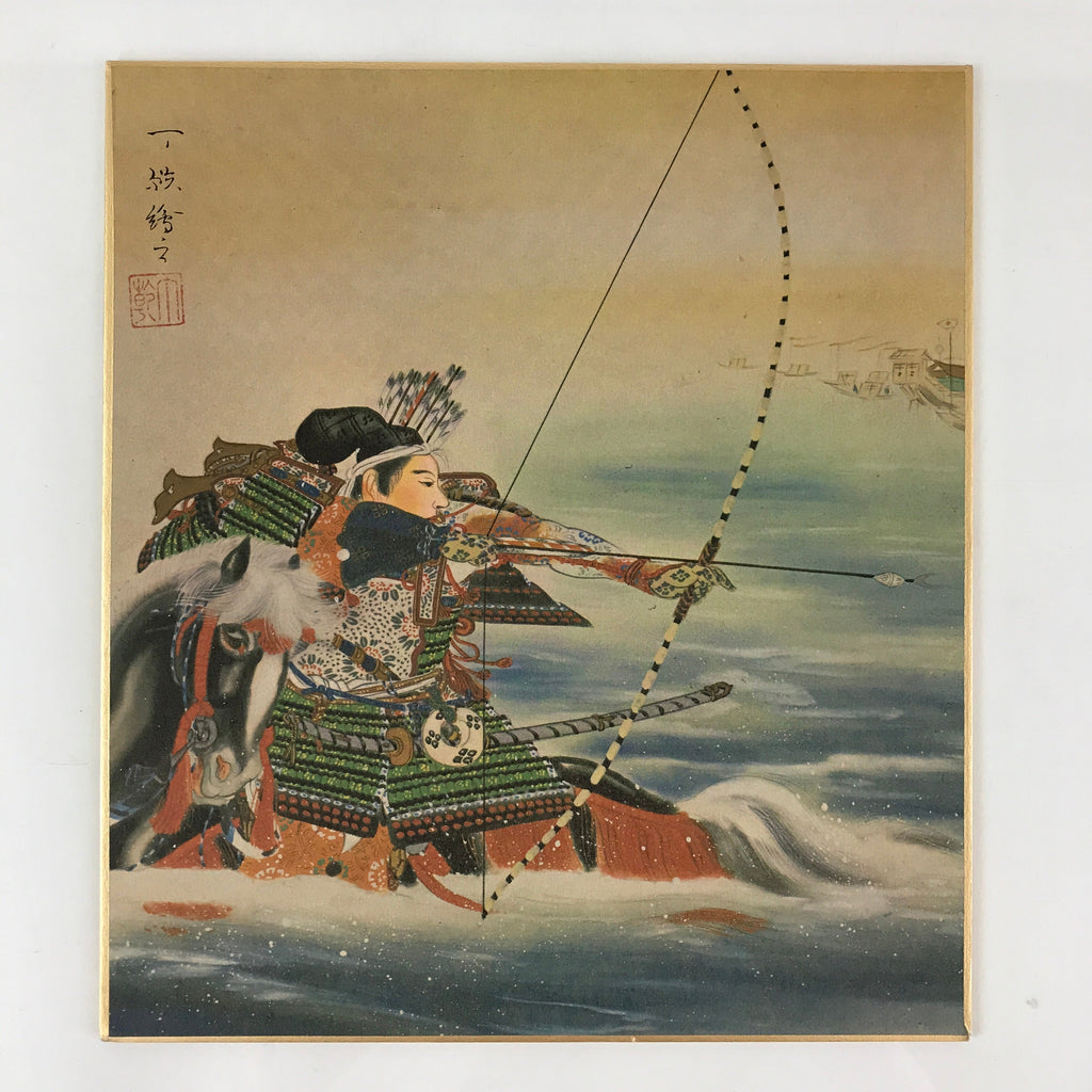 Traditional Japanese Paintings Samurai