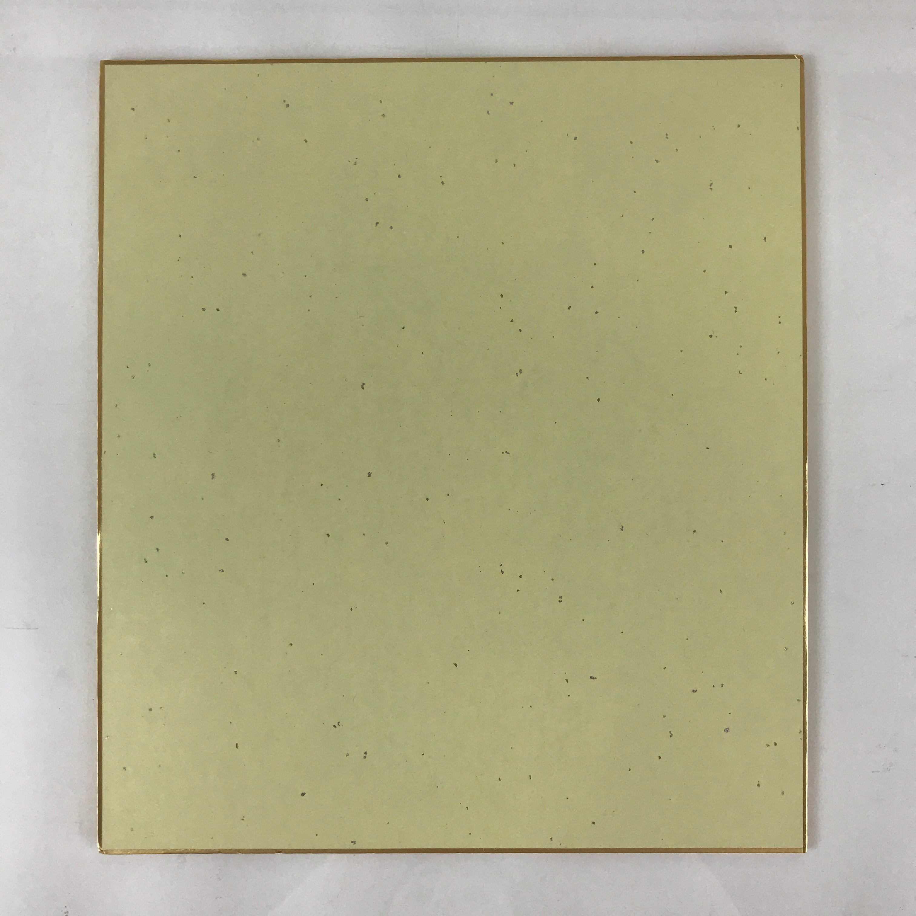 Japanese Art Board Vtg Shikishi Paper Printed Picture Tiger Plum Blossom A465