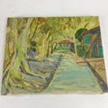 Japanese Art Mountain Forest Oil Painting Picture Unframed Yoshihiro Hagino FL41
