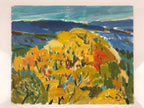 Japanese Autumn Leaves Oil Painting Original Signed Yoshihiro Hagino FL168