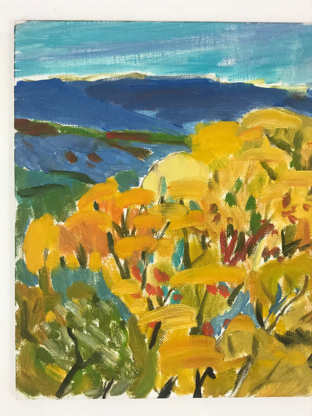 Japanese Autumn Leaves Oil Painting Original Signed Yoshihiro Hagino FL168