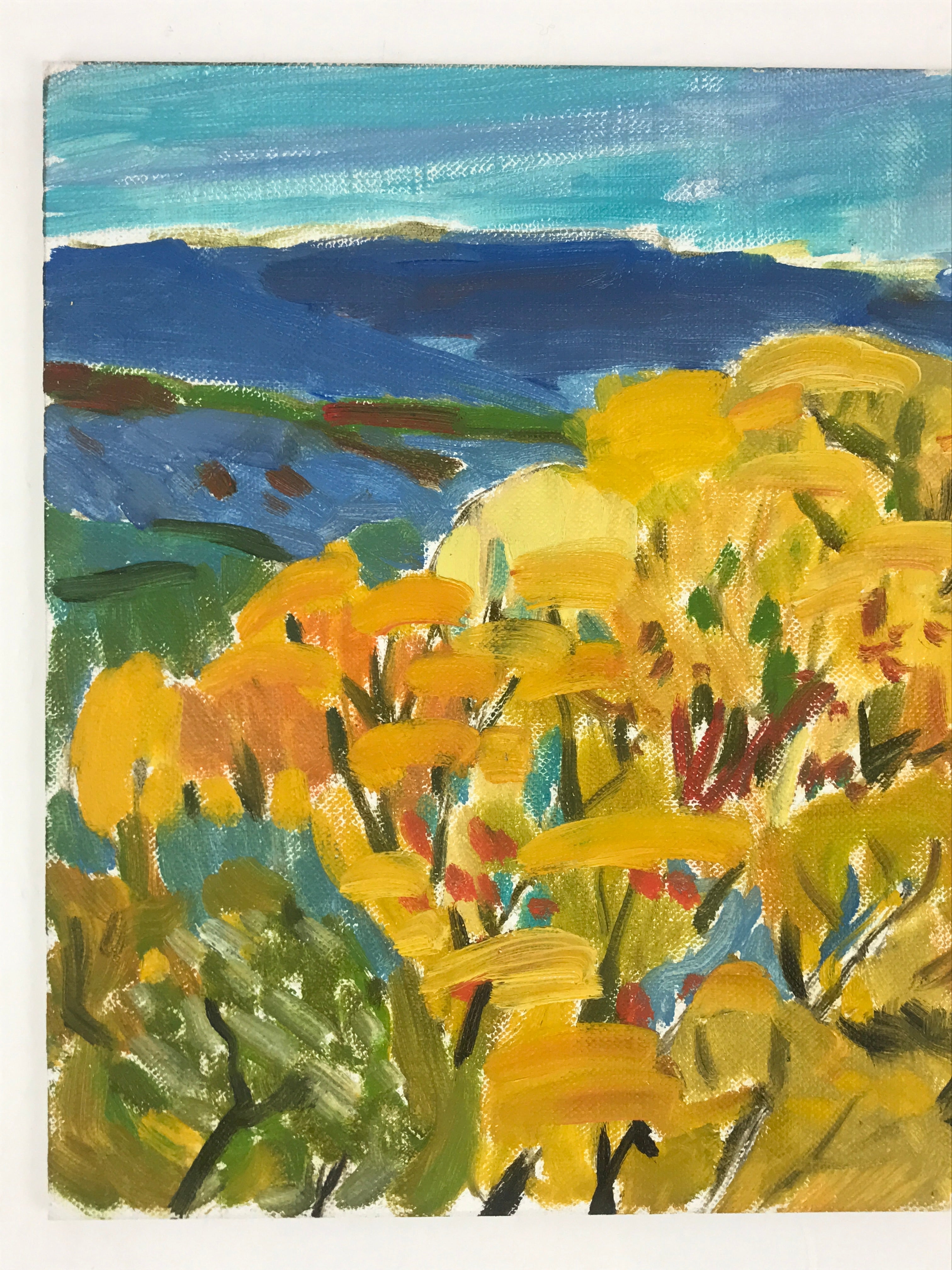 Japanese Autumn Leaves Oil Painting Original Signed Yoshihiro Hagino FL168
