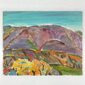 Japanese Autumn Mountains Oil Painting Landscape Original Yoshihiro Hagino FL160