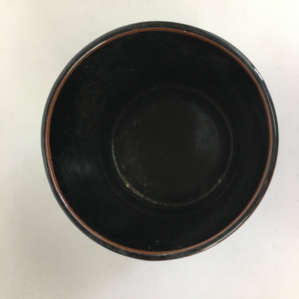 Japanese Bamboo Basket Ceramic Vase Vtg Flower Arrangement Ikebana FFV914