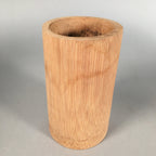 Japanese Bamboo Basket Vtg Flower Vase Ikebana Arrangement Kado PX504