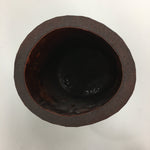 Japanese Bamboo Basket Vtg Flower Vase Ikebana Arrangement Kago Kado B164