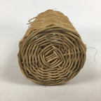 Japanese Bamboo Basket Vtg Ikebana Flower Arrangement Kado Kago B166