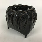 Japanese Bamboo Basket Vtg Ikebana Flower Arrangement Kado Kago B168