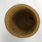 Japanese Bamboo Basket Vtg Ikebana Flower Arrangement Vase Kado Kago B171