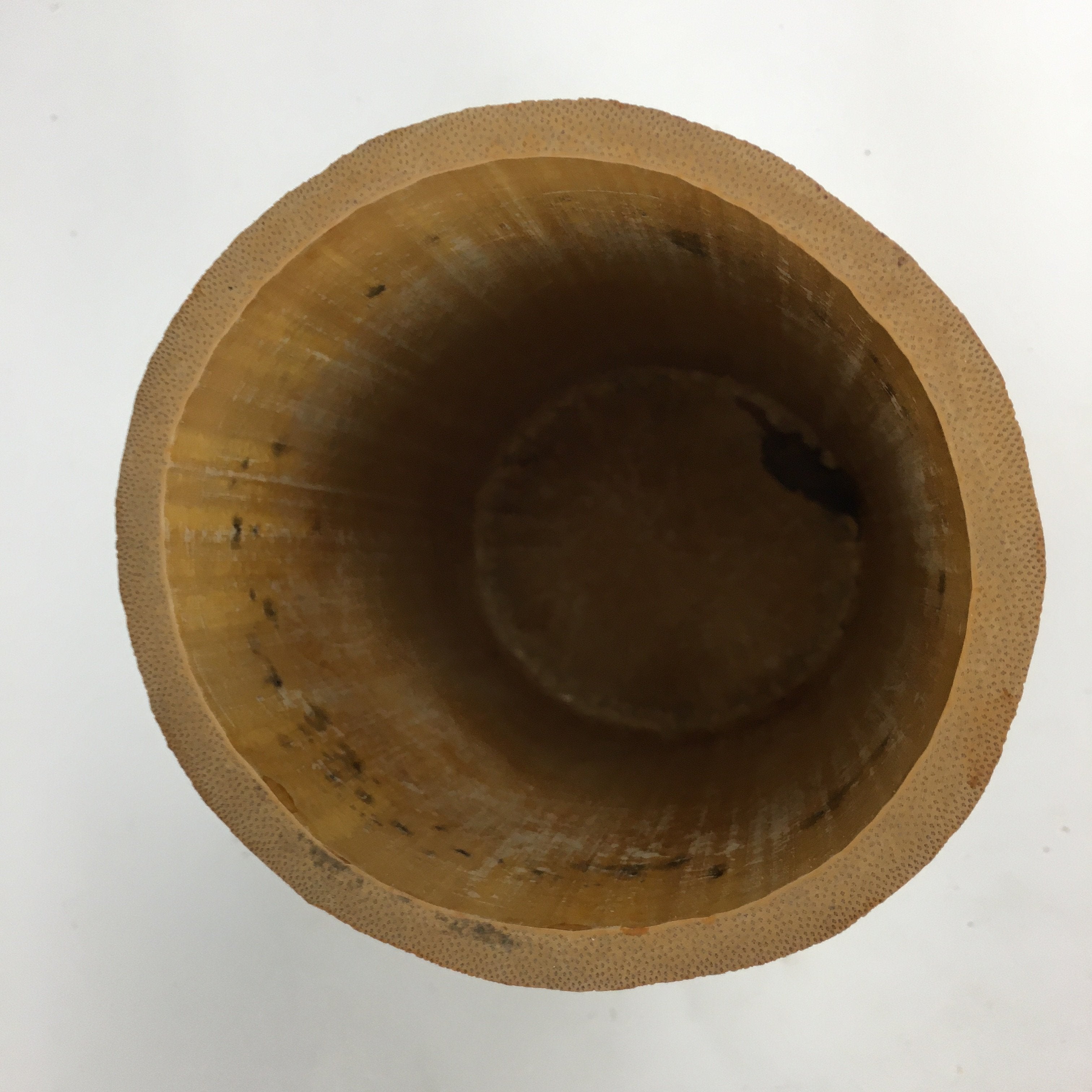 Japanese Bamboo Basket Vtg Ikebana Flower Arrangement Vase Kado Kago B171