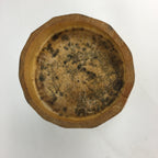 Japanese Bamboo Basket Vtg Ikebana Flower Arrangement Vase Kado Kago B171