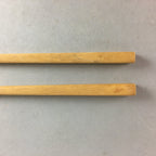 Japanese Bamboo Chopsticks 1 Pair Vtg Hashi Reusable Tableware Brown J847