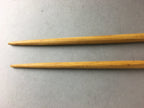 Japanese Bamboo Chopsticks 1 Pair Vtg Hashi Reusable Tableware Brown Wooden J843