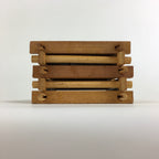 Japanese Bamboo Drink Saucer 5pc Set Vtg Chataku Coaster Brown UR722