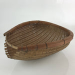 Japanese Bamboo Drying Basket Vtg Drainer Kago Zaru 53 cm Long B198