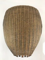 Japanese Bamboo Drying Basket Vtg Drainer Kago Zaru 53 cm Long B199